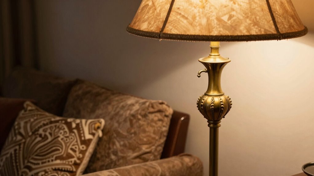 vintage brass warm ambiance