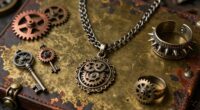 vintage industrial accessory coordination