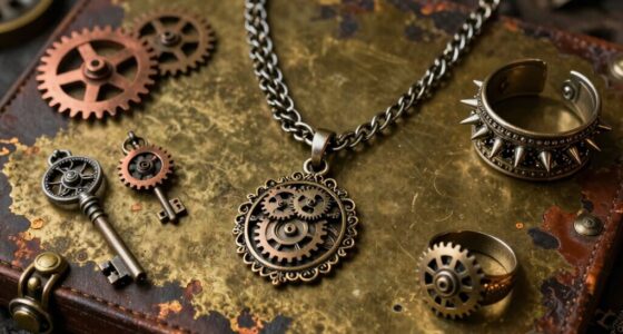 vintage industrial accessory coordination