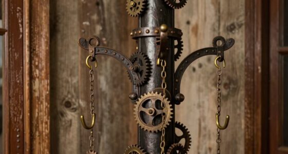vintage industrial coat racks
