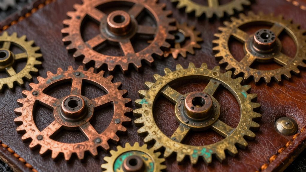 vintage industrial color palette