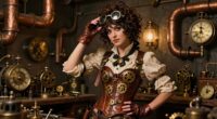vintage industrial creative attire