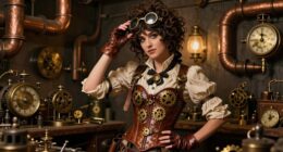 vintage industrial creative attire