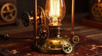 vintage industrial illumination