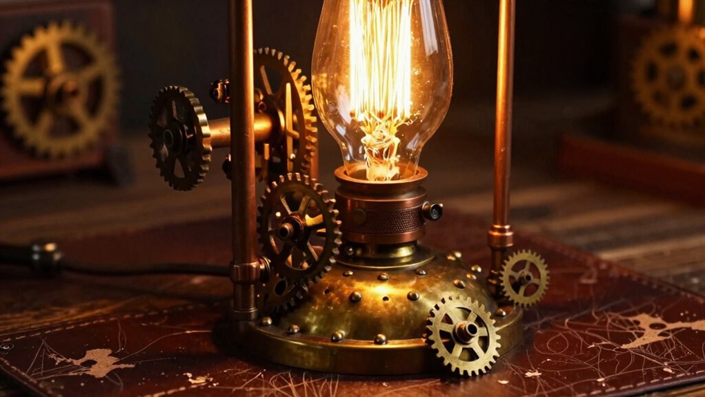 vintage industrial illumination