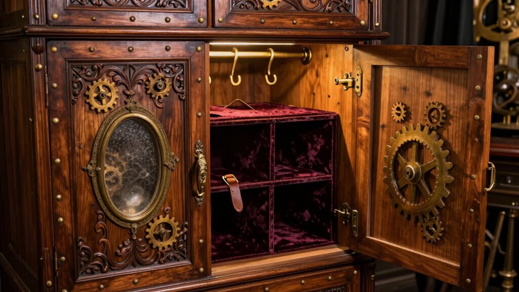 vintage industrial steampunk design