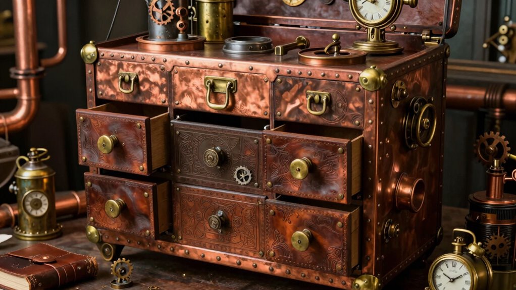 vintage inspired organized craftsmanship