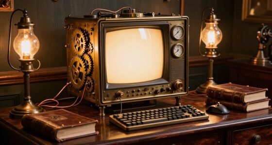 vintage inspired steampunk technology