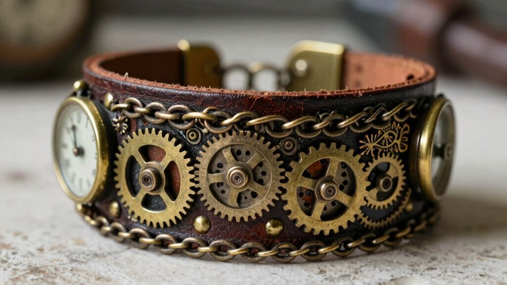 vintage machinery layered craftsmanship