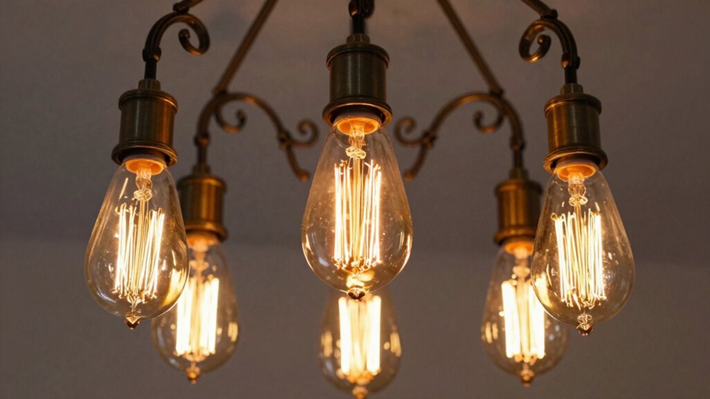 vintage style filament lighting