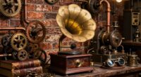 vintage technology meets steampunk