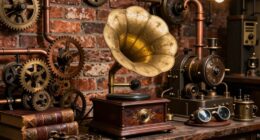 vintage technology meets steampunk