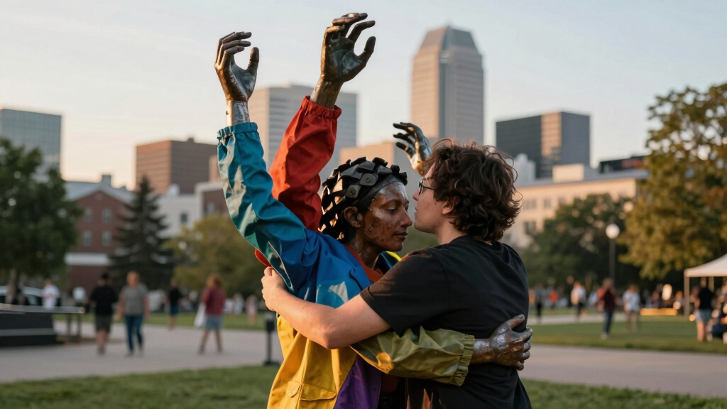 23,000-Square-Foot Clasping Arms Celebrate Community Resilience in Minneapolis
