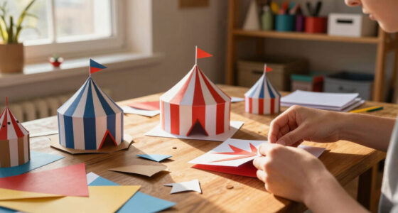 Construct Your Own Miniature Paper Brutalist Circuses with ‘Cirk’