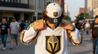 Vegas Golden Knights game day fashion with The Wild Collective