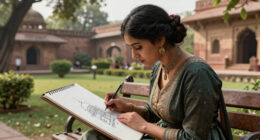 An Englishwoman Who Sketched India Before Photography Took Hold