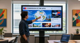 Commission Of Fine Arts Surges In Global Coverage
