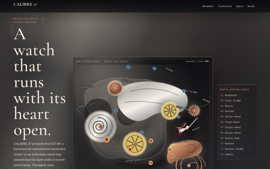 CALIBRE 27 — Haute Horlogerie Manufacture (FABLE/175)