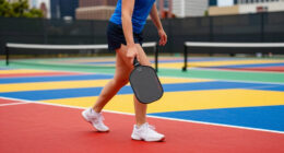Pittsburgh’s Pickleball Courts By Sharmistha Ray Are An Abstract Riot Of Color