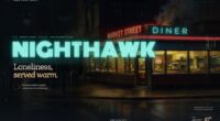 The Nighthawk Diner — Market Street, after midnight — Layered Canvas Refraction (FABLE/175, room 49)