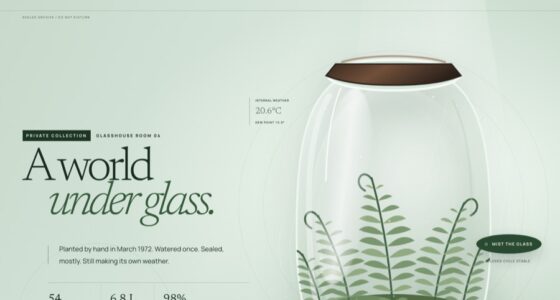Vivarium № 55 — A Sealed Glass World — Behavior-Driven Animation (FABLE/175, room 55)