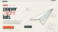 Paper Flight Lab — Fold, Trim & Fly — Interactive SVG Animations (FABLE/175, room 80)
