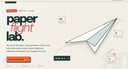Paper Flight Lab — Fold, Trim & Fly — Interactive SVG Animations (FABLE/175, room 80)