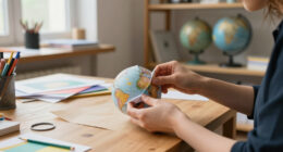 Folding Paper Globes