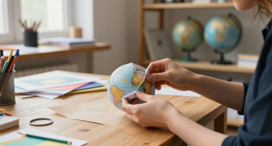 Folding Paper Globes