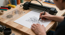Making Holograms With A Pen Plotter