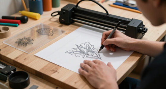 Making Holograms With A Pen Plotter