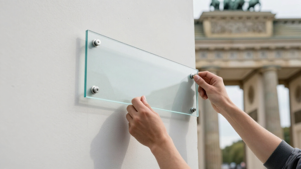 Neue Installation - Durchsichtige Mauer Am Brandenburger Tor In Berlin - Deutschlandfunk