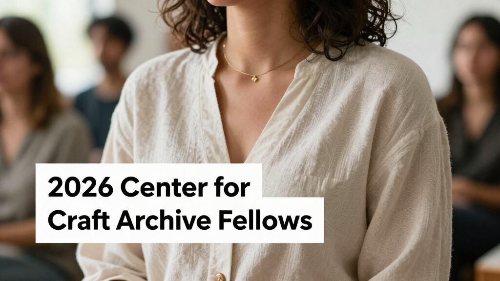 Announcing The 2026 Center For Craft Archive Fellows
