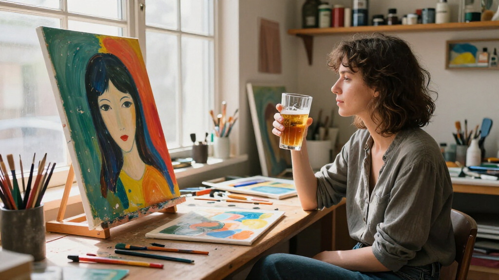 Beer With A Painter: Barbara Takenaga