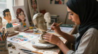 Dubai Artist Turns Childhood Fascination Into Caricature Career - Muslimnetwork.tv