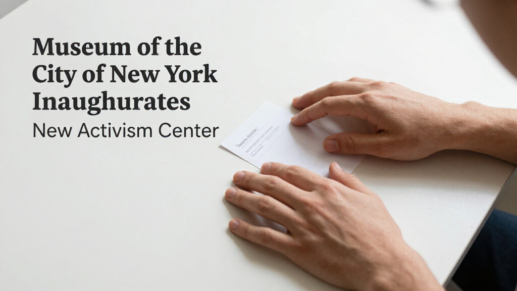 Museum Of The City Of New York Inaugurates New Activism Center