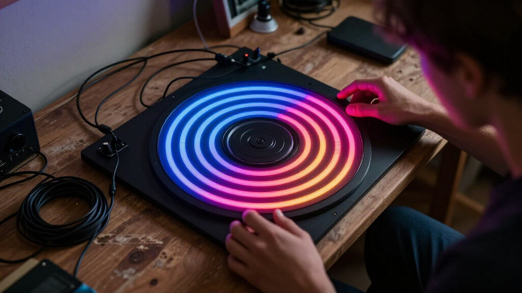 Phyllotaxis: An Audio-reactive LED Display