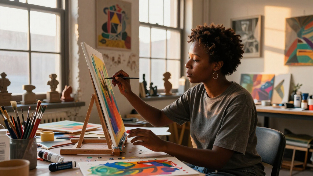 Step Inside The Studios Of 20 Contemporary Black Artists In ‘Another View’