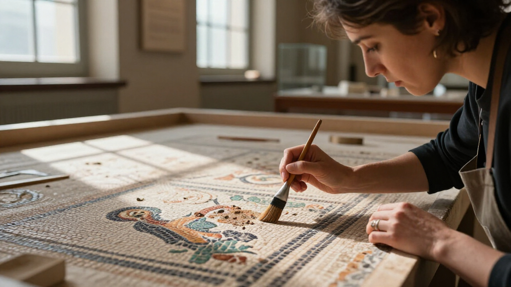 The Largest Roman Mosaic Ever Excavated Opens To The Public
