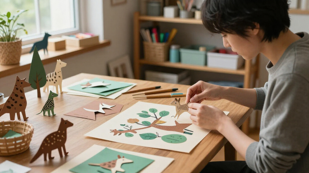 Woodland Creatures Inhabit An Imaginary World In Kanako Abe’s Intricate Paper Cuts