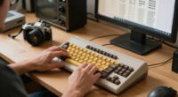 A Font Recreated From Photographs Of Classic Commodore 64 Keycaps