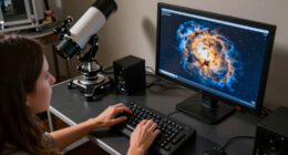 Come Face-to-Face With The Lion Nebula In The James Webb Space Telescope’s Portrait