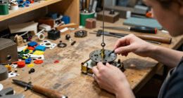 Glashütte Trash Clock – A 30-Minute Pendulum Clock Made From Trash