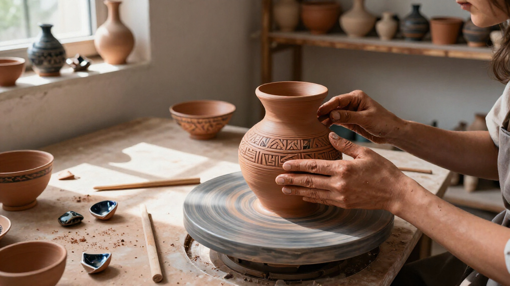 Ibrahim Said Nods To Ancient Islamic And Egyptian Pottery Traditions In ‘Shaping Time’