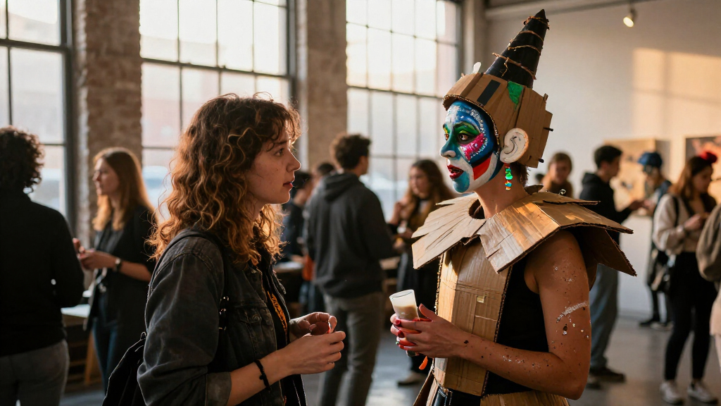 The Greatest Art Costumes From Hyperallergic's Halloween Party