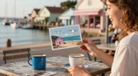 Wish You Were Here! Rose Sanderson’s Witty Postcards Conjure A Strange Reality