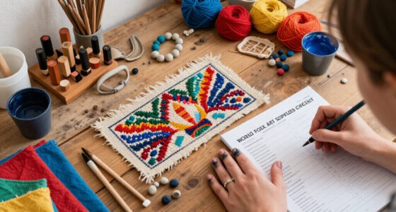 World Folk Art Supplies Checklist 2026